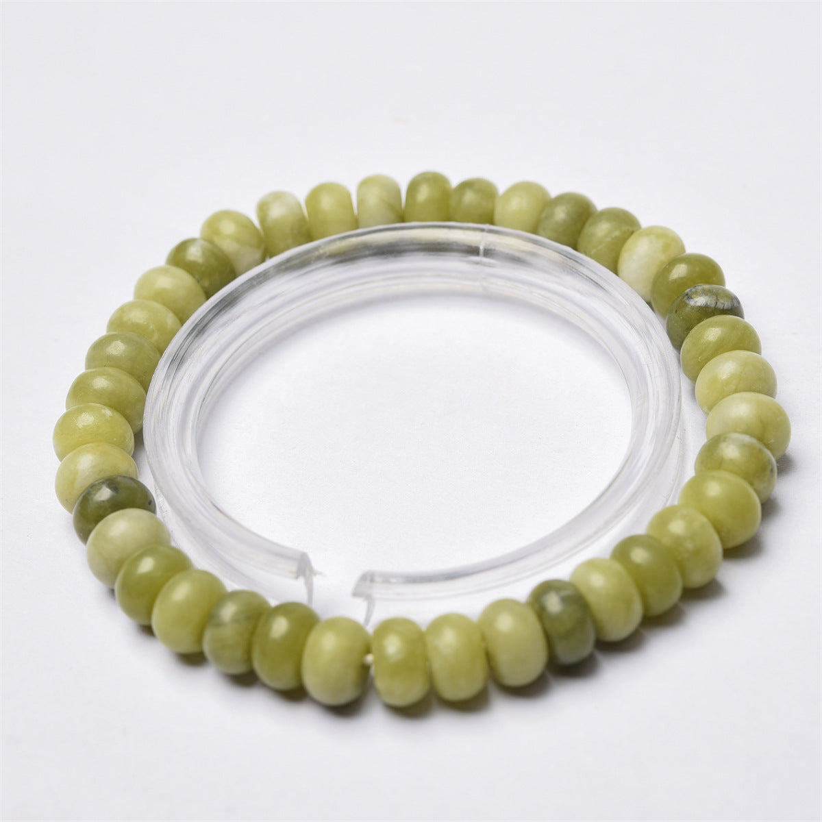 Wholesale  6mm natural stone abacus beads bracelet